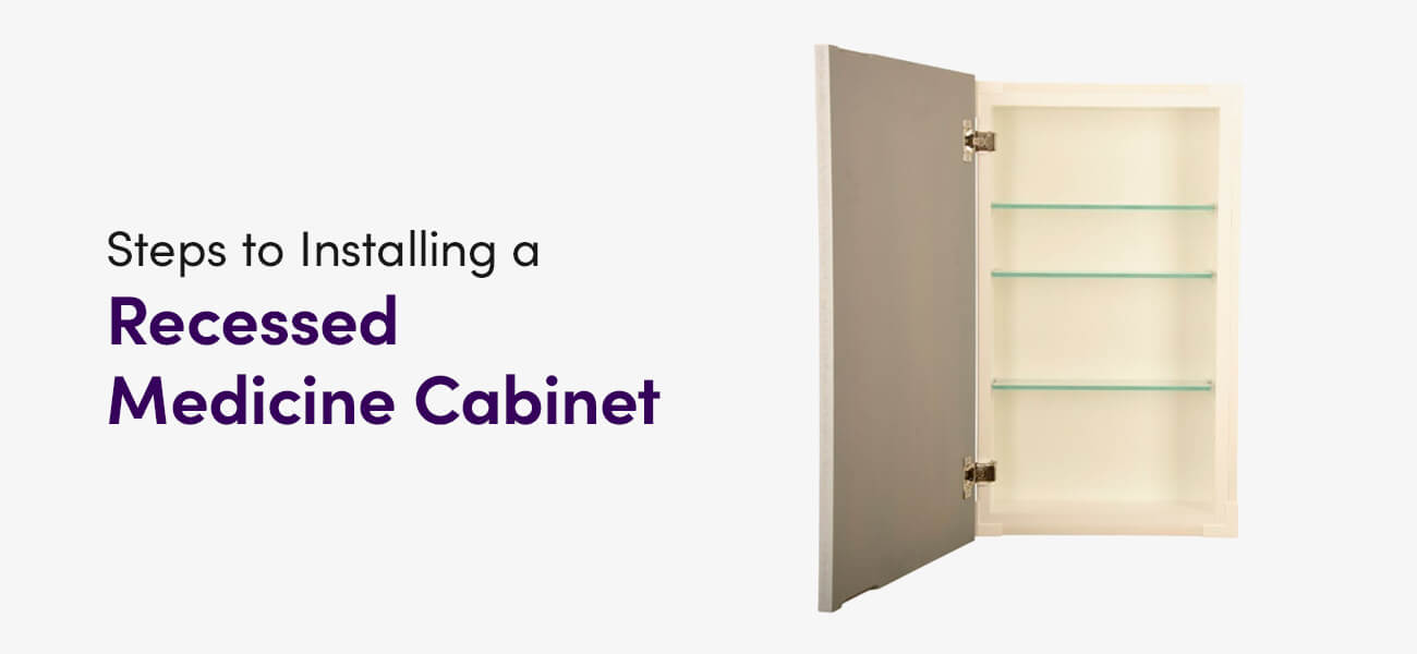 How to turn an old medicine cabinet into open shelving